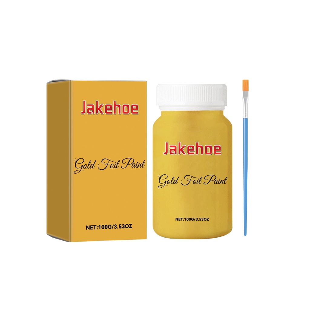 Sơn vàng lá Jakehoe, sơn vàng kim loại lấp lánh, sơn trang trí bằng vàng