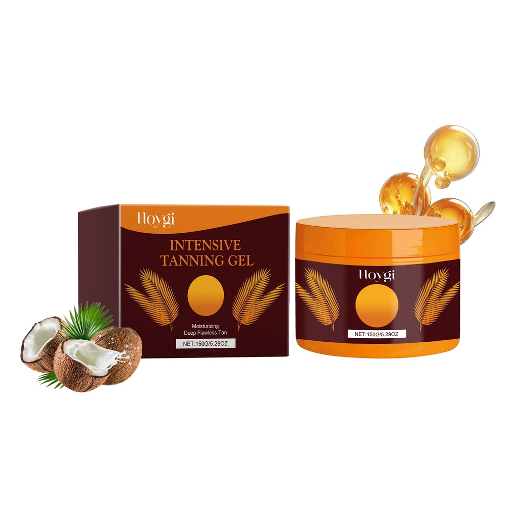 Gel Tắm Nắng Hoygi Intense, Kem Dưỡng Ẩm Giúp Làn Da Nhanh Nâu Sống