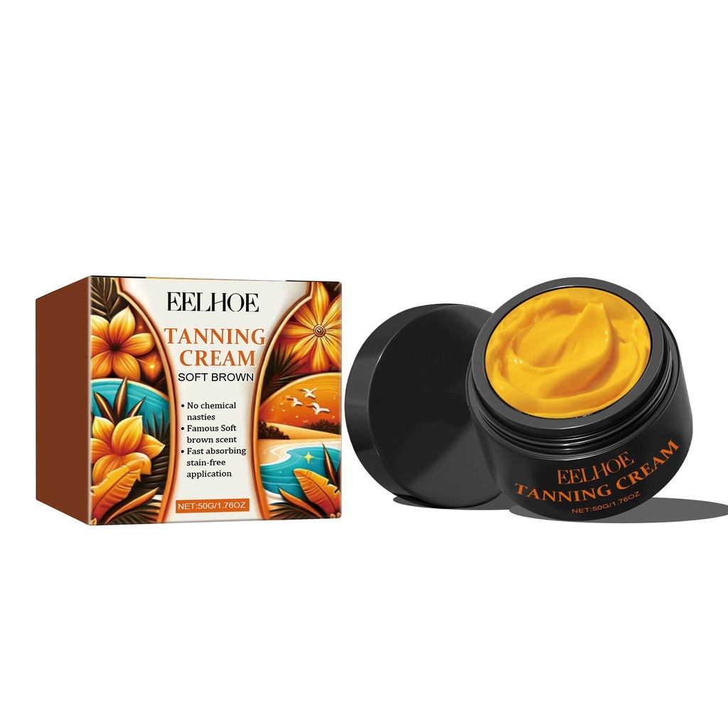 Kem Tắm Nắng EELHOE, Giúp Tắm Nắng Ngoài Trời, Dưỡng Ẩm Màu Đen