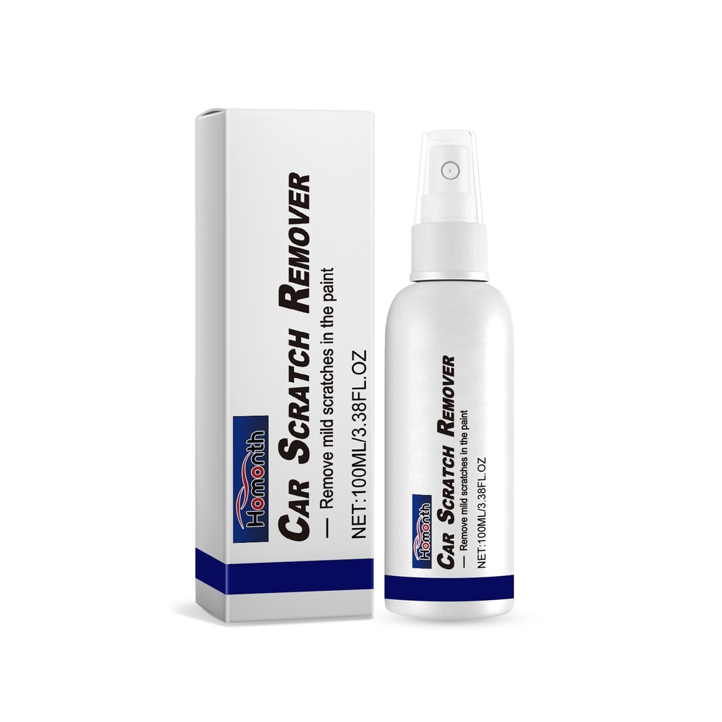 Xịt sửa chữa vết xước xe Homonth (hộp 100ml) Xóa vết xước trên bề mặt sơn, Niêm phong vết xước, Xịt phục hồi lớp bóng
