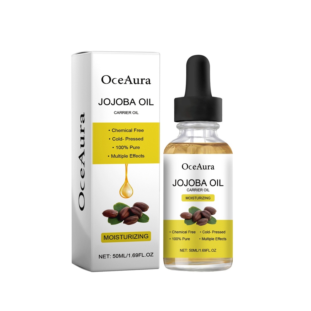 OceAura Dầu Jojoba, Dưỡng Mượt Giúp Sửa Chữa Tóc Xù Và Dưỡng Ẩm Da