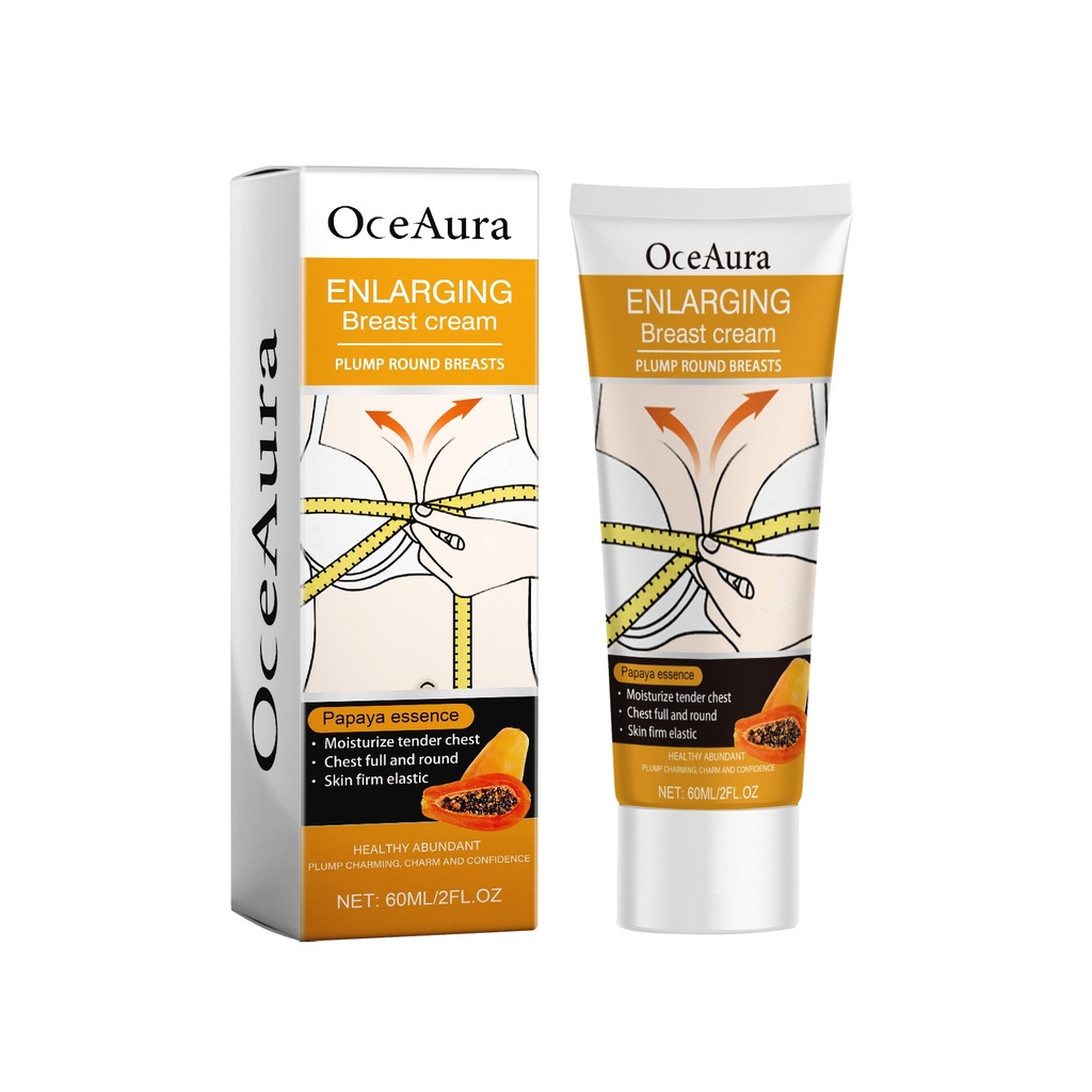 Kem ngực papaya Oceaura làm săn chắc và giữ ẩm cho ngực, điều trị massage chống chảy xệ