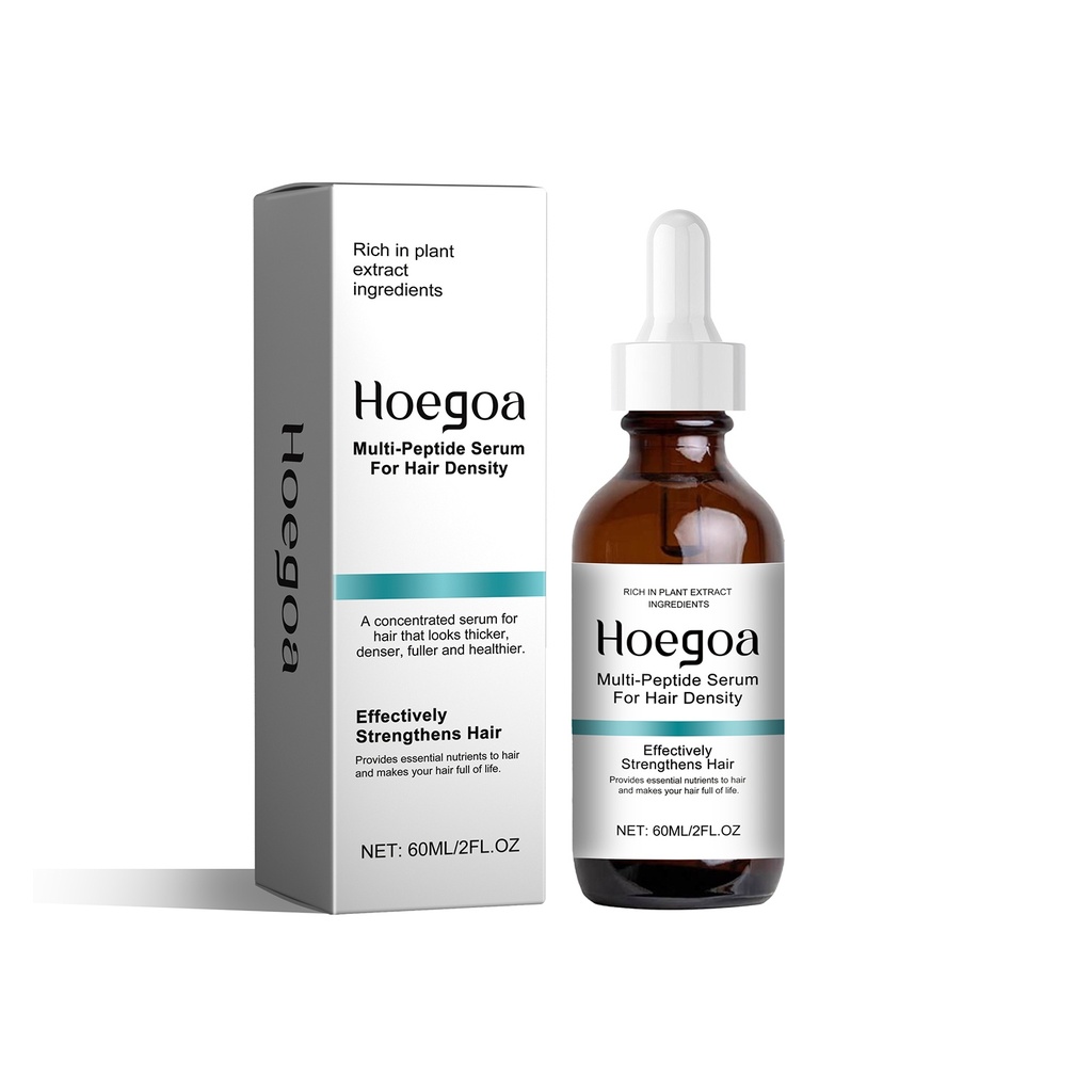Serum đa peptide Hoegoa cho mật độ tóc, ngăn ngừa rụng tóc, sửa chữa tóc dày, tóc hư tổn, tóc mềm mại và ẩm ướt