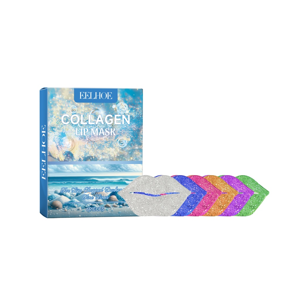 Mặt nạ môi Collagen Eelhoe bảo vệ môi khỏi nứt nẻ, làm mờ nếp nhăn môi và tế bào chết, mặt nạ dưỡng ẩm cho môi