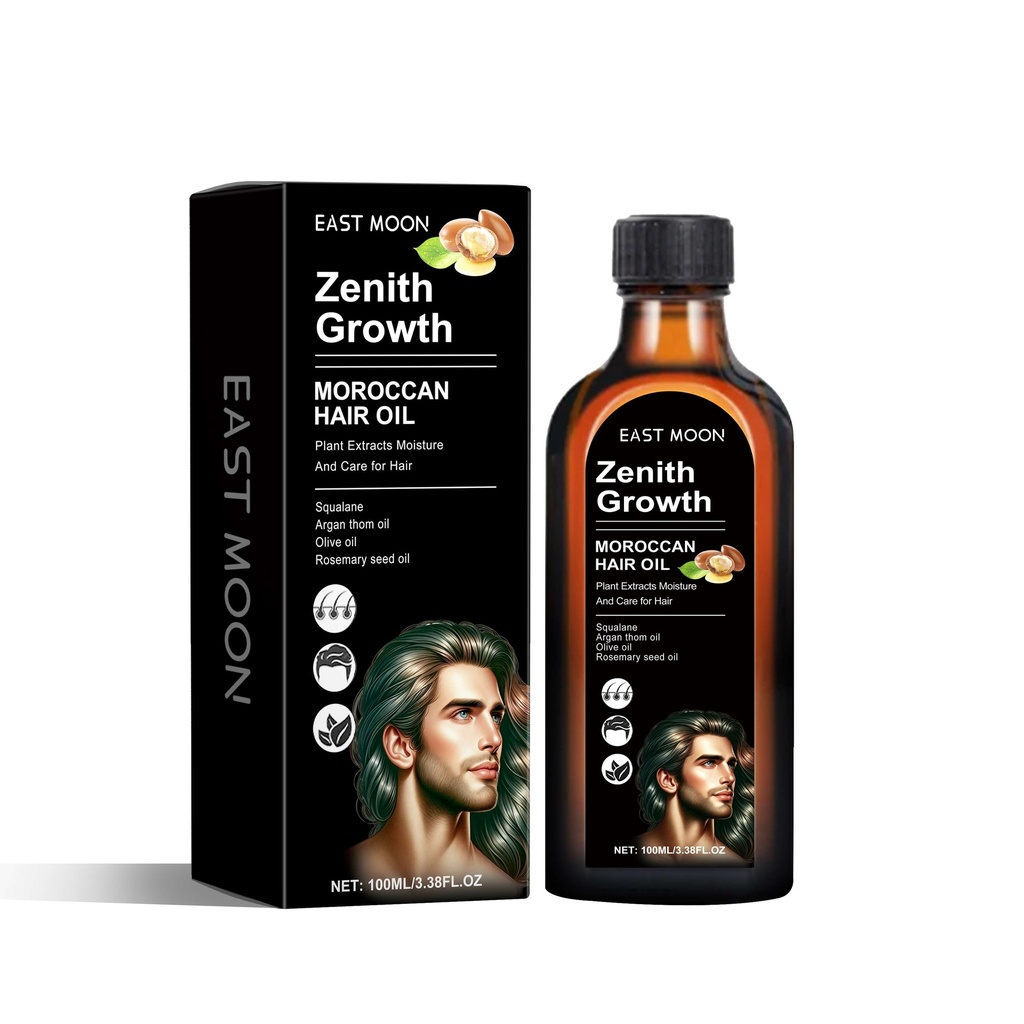 Dầu gội đầu cần thiết East Moon Rosemary, sửa chữa tóc khô, cấp ẩm và nuôi dưỡng rễ tóc, làm dày tóc