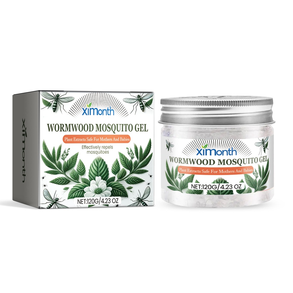 Gel Chống Muỗi Ximonth, Tinh Chất Ngải Cứu Chống Muỗi Để Trị Côn Trùng Cắn, Kem Chống Muỗi Gia Đình
