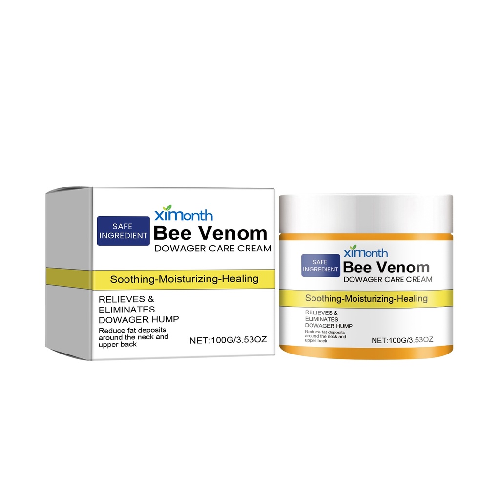 Kem Ximonth Bee Venom Crown Giảm Đau Vai, Cổ Và Lưng Với Kem Sữa Trị Liệu Đầu Cổ
