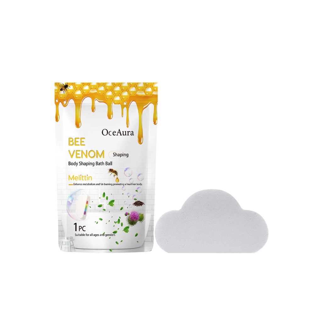 Bóng Muối Tắm Đám Mây Venom Ong OceAura, Nước Tắm Chăm Sóc Da Sâu Rửa Sạch