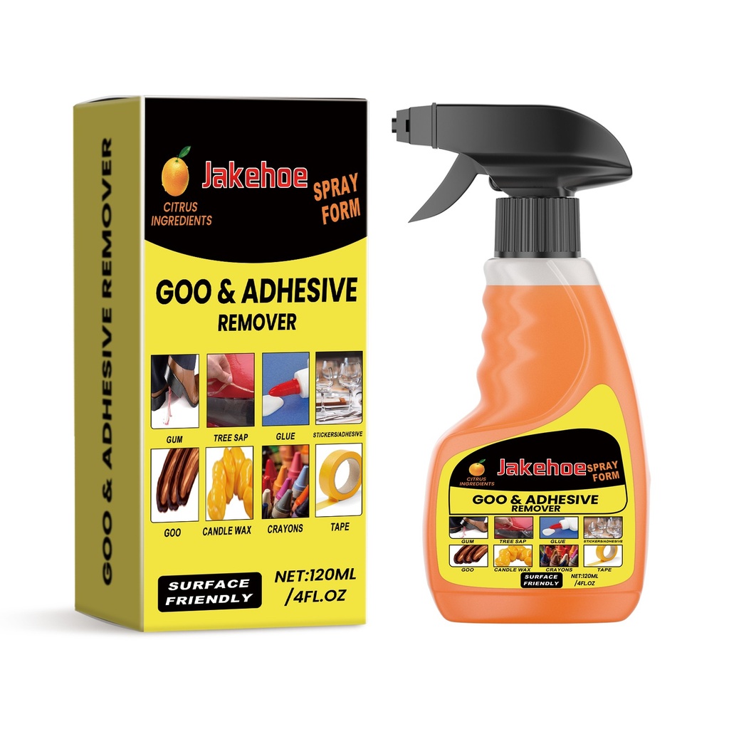 Jakehoe Multi-Functional Adhesive Remover Remove Adhesive Self-Adhesive Double-Sided Adhesive Clean And Non-Trace Multi-Functional Adhesive Remover