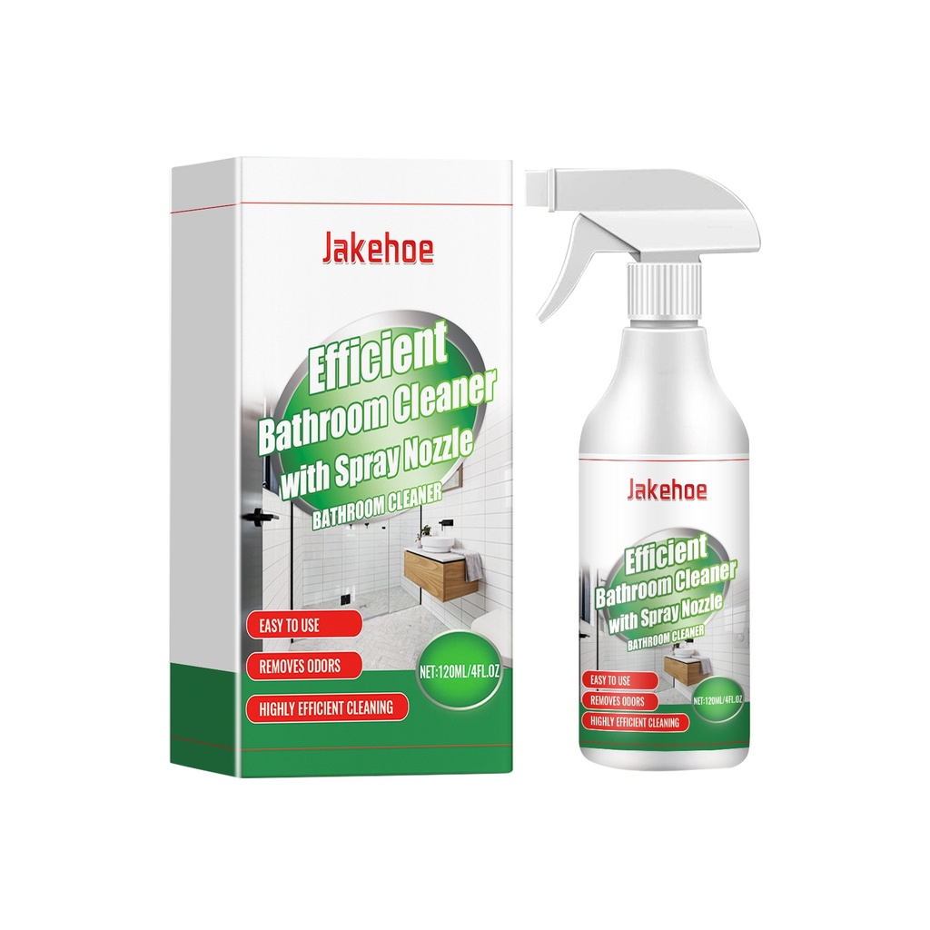 Nước rửa nhà tắm Jakehoe Làm sạch nhà tắm, bồn cầu, tường nhà tắm, loại bỏ cặn nước