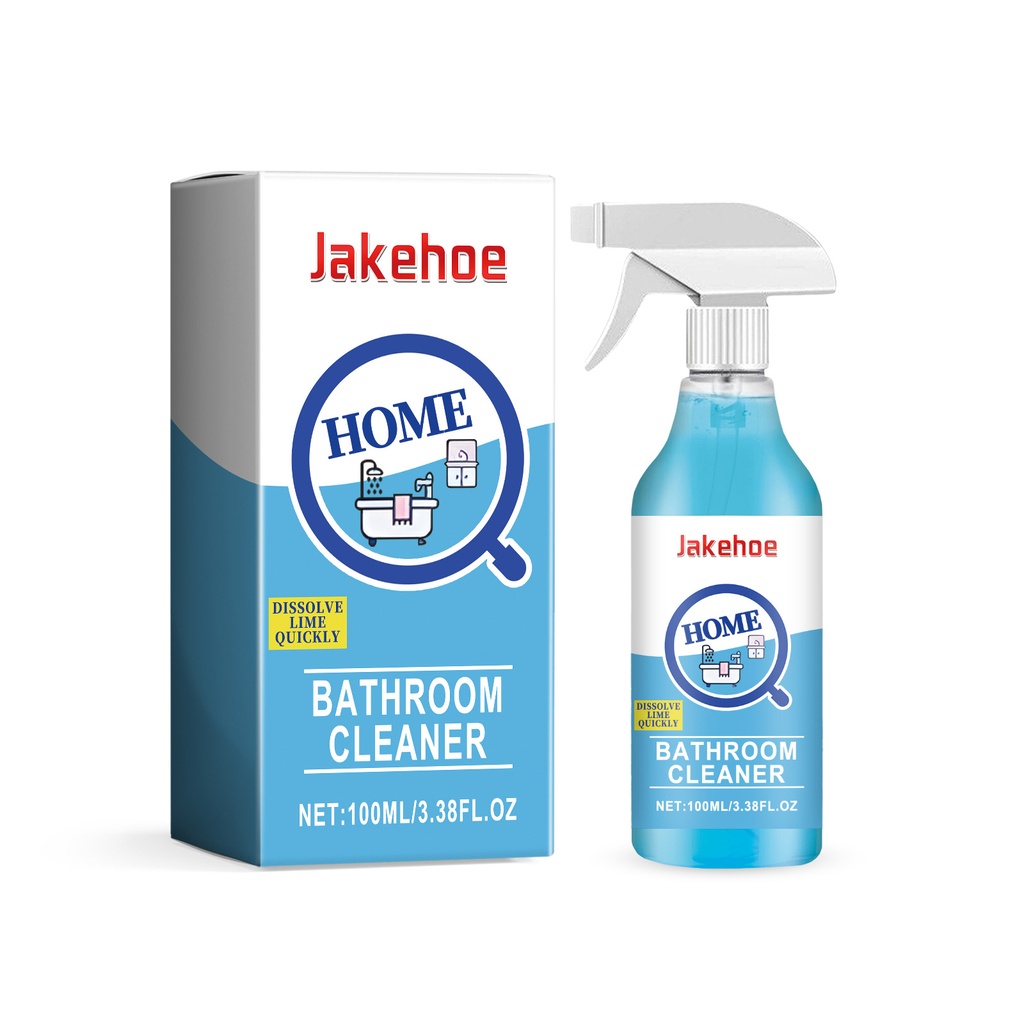 Jakehoe Nước tẩy rửa nhà tắm Nước tẩy rửa nhẹ cho tường nhà tắm Toilet loại bỏ vết nước