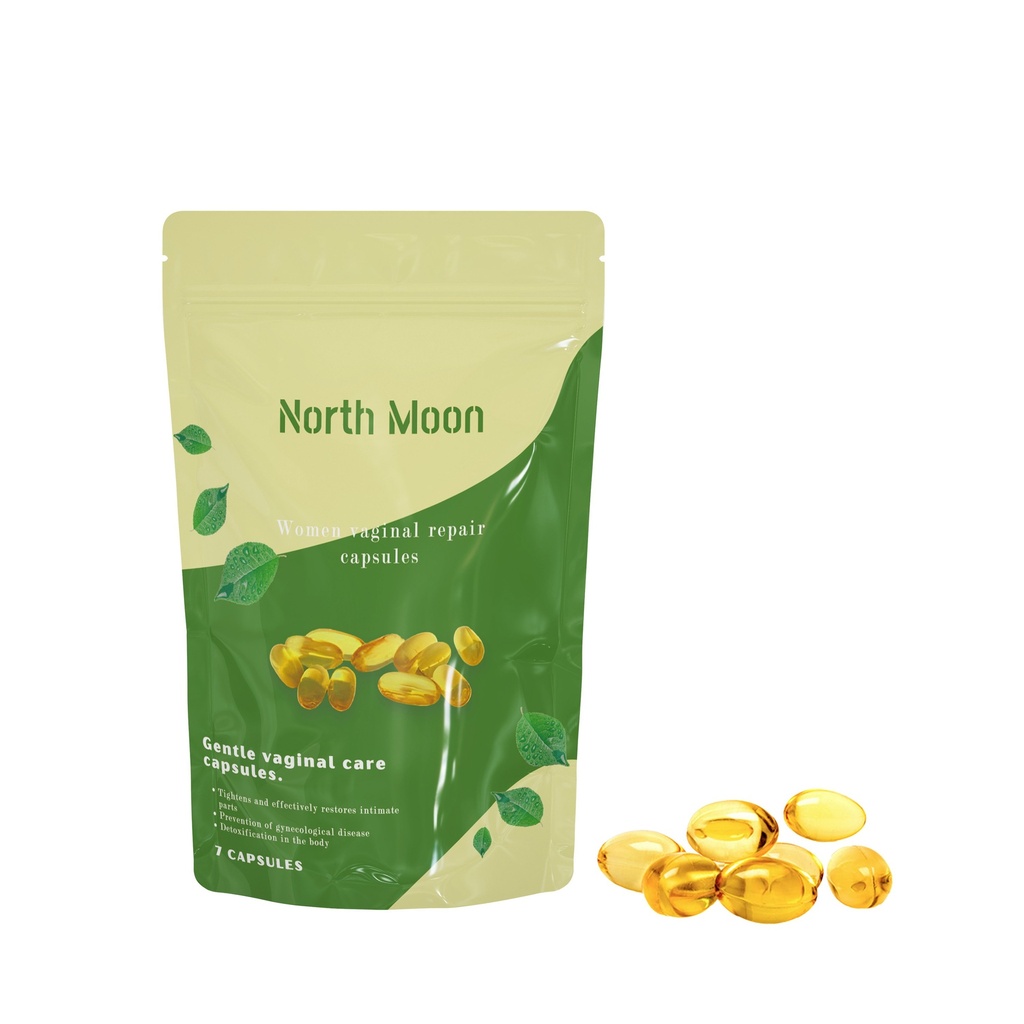 Viên nang chăm sóc nữ North Moon Dưỡng ẩm nhẹ nhàng cho cơ thể, chăm sóc hàng ngày để tăng cường độ ẩm và độ đàn hồi cho da