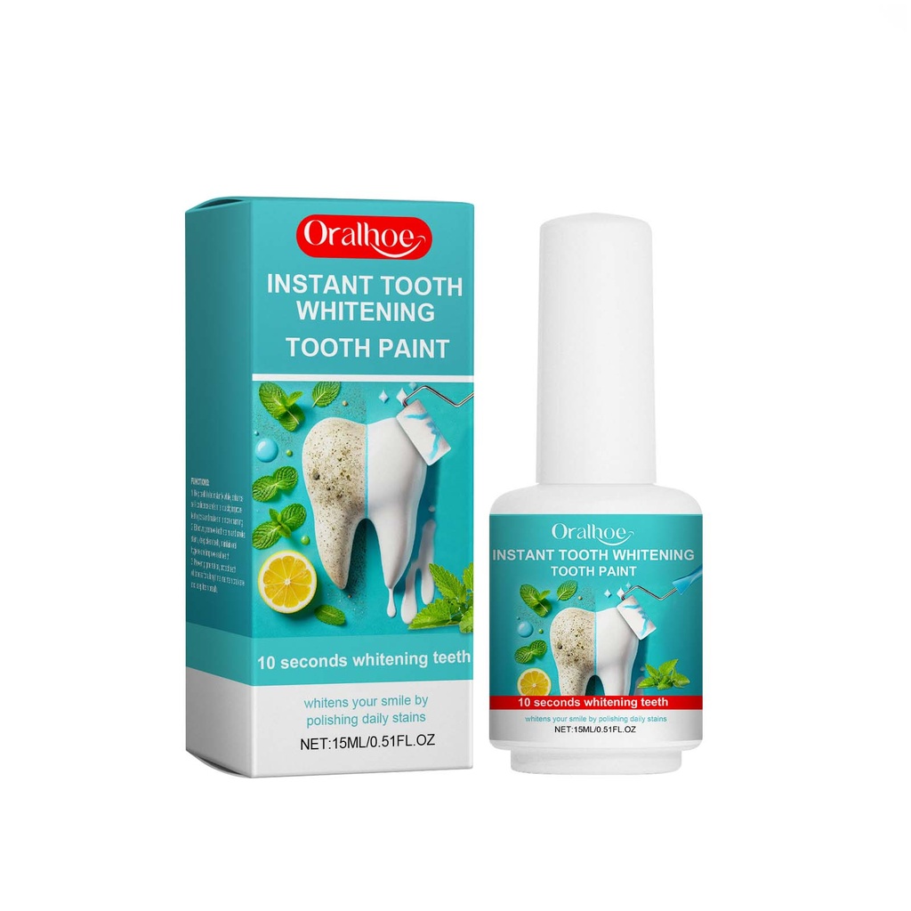 Sơn trắng răng tức thì Oralhoe, răng sáng, làm sạch vôi rất tốt, bụi bẩn trên răng và mùi thơm dễ chịu