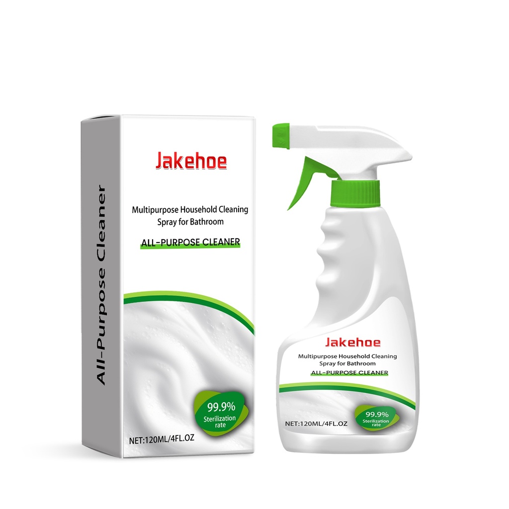 Bình Xịt Vệ Sinh Đa Năng Nhà Tắm Jakehoe Vệ Sinh Tường Sàn Gạch Bồn Tắm Toilet Khử Trùng