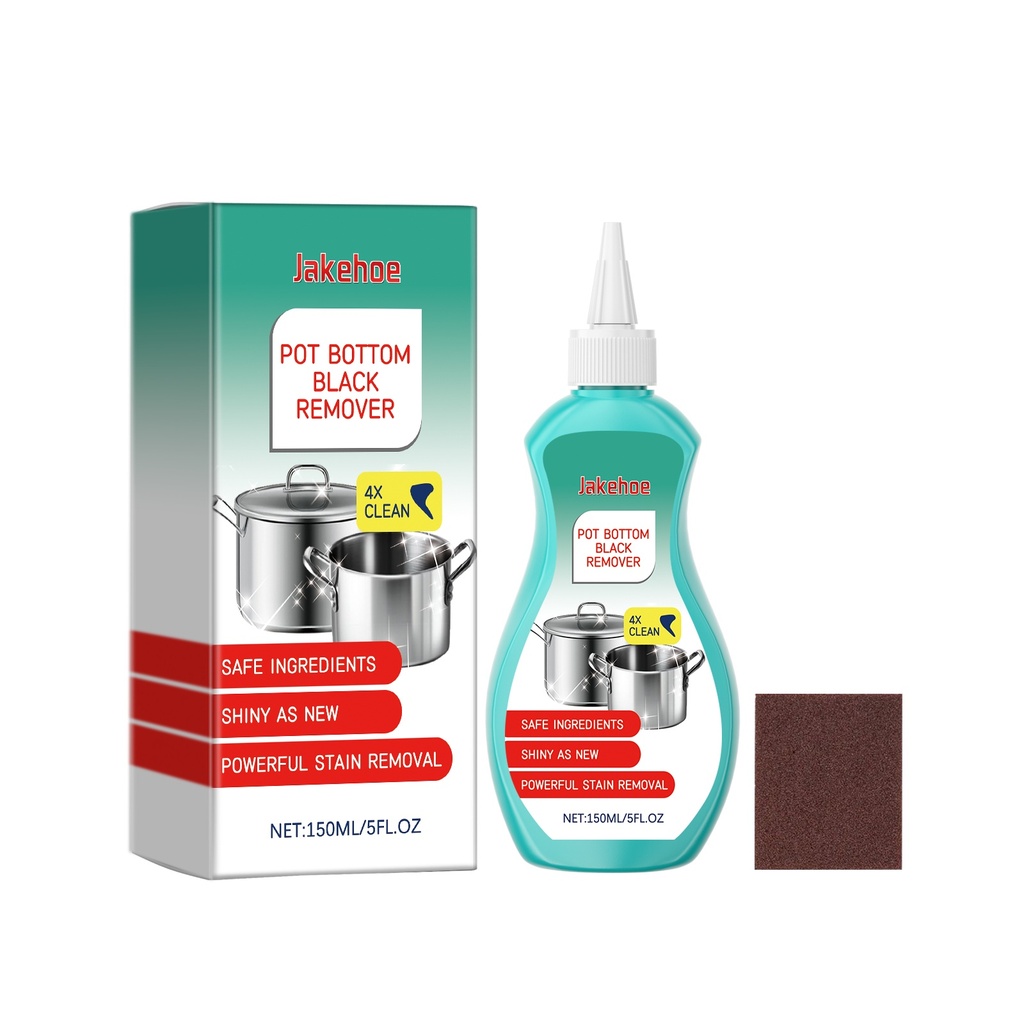 Chất tẩy rửa đáy chảo đa năng Jakehoe, chất lỏng vệ sinh đồ dùng nhà bếp, chất tẩy rửa đáy chảo bị cháy