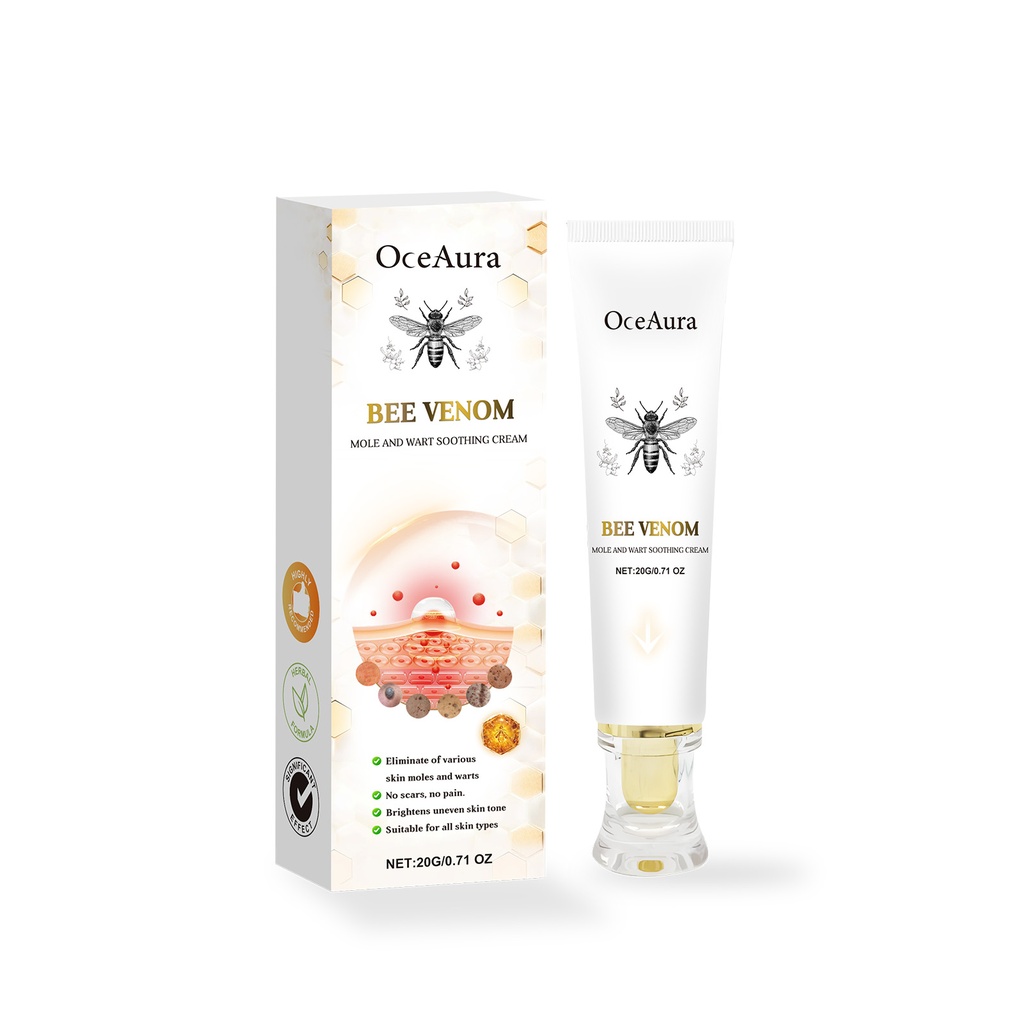 Kem chăm sóc Mole OceAura bôi trơn da và dưỡng ẩm thảo mộc để làm sạch và phục hồi da một cách nhẹ nhàng