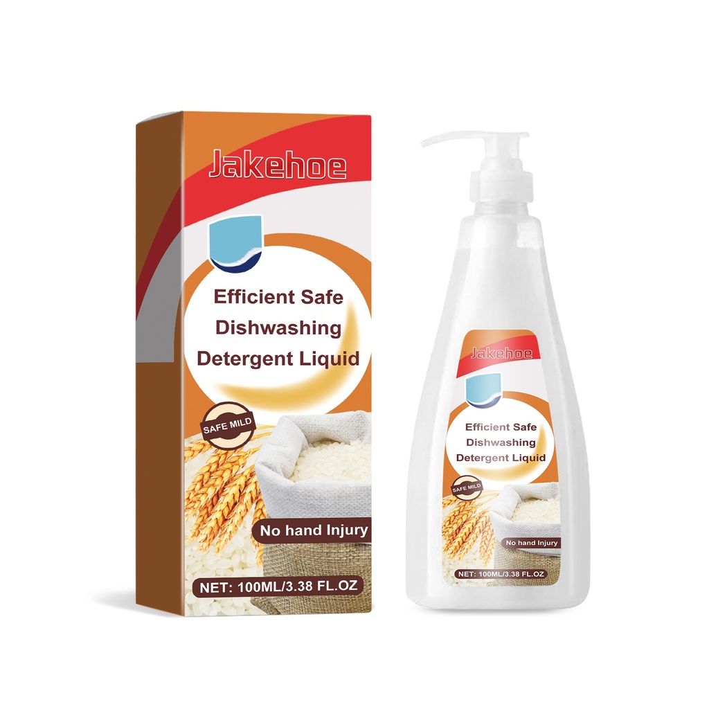 Nước Rửa Chén Jakehoe Dụng Cụ Nhà Bếp, Chén Đĩa Và Đũa Sạch Khử Trùng, Loại Bỏ Dầu Mỡ Tươi Mát Và Dịu Nhẹ