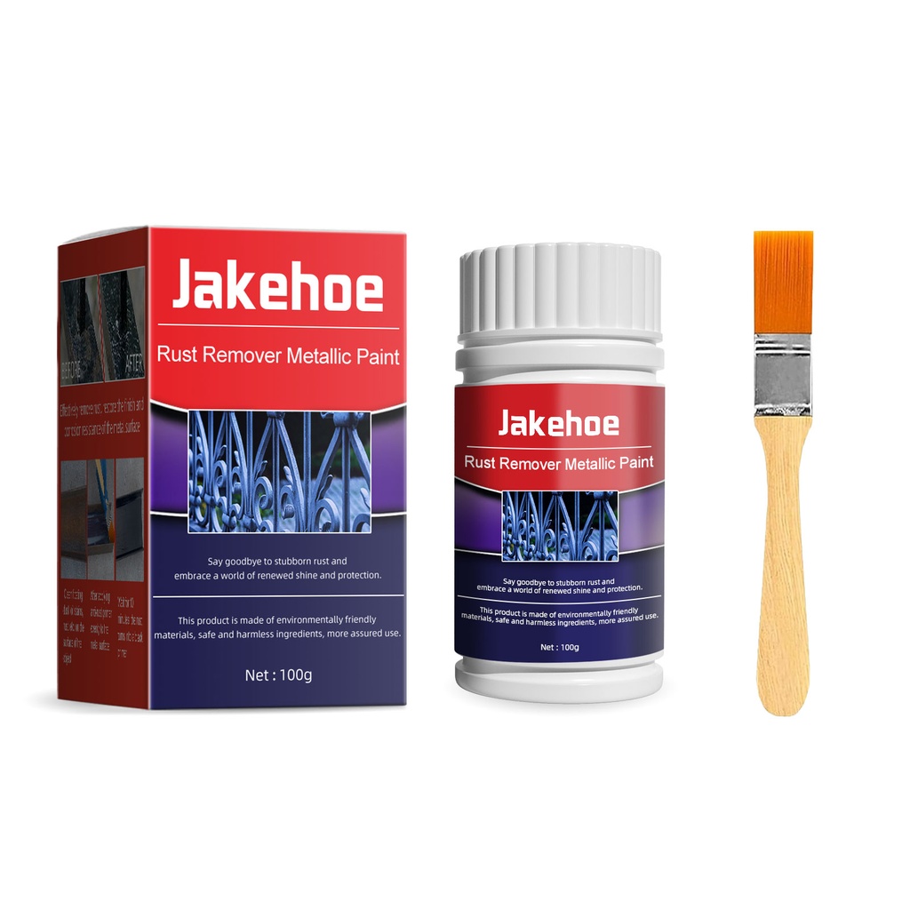 Sơn lót tẩy gỉ sét Jakehoe, tay vịn cửa sắt, sơn chống ăn mòn kim loại và không gỉ