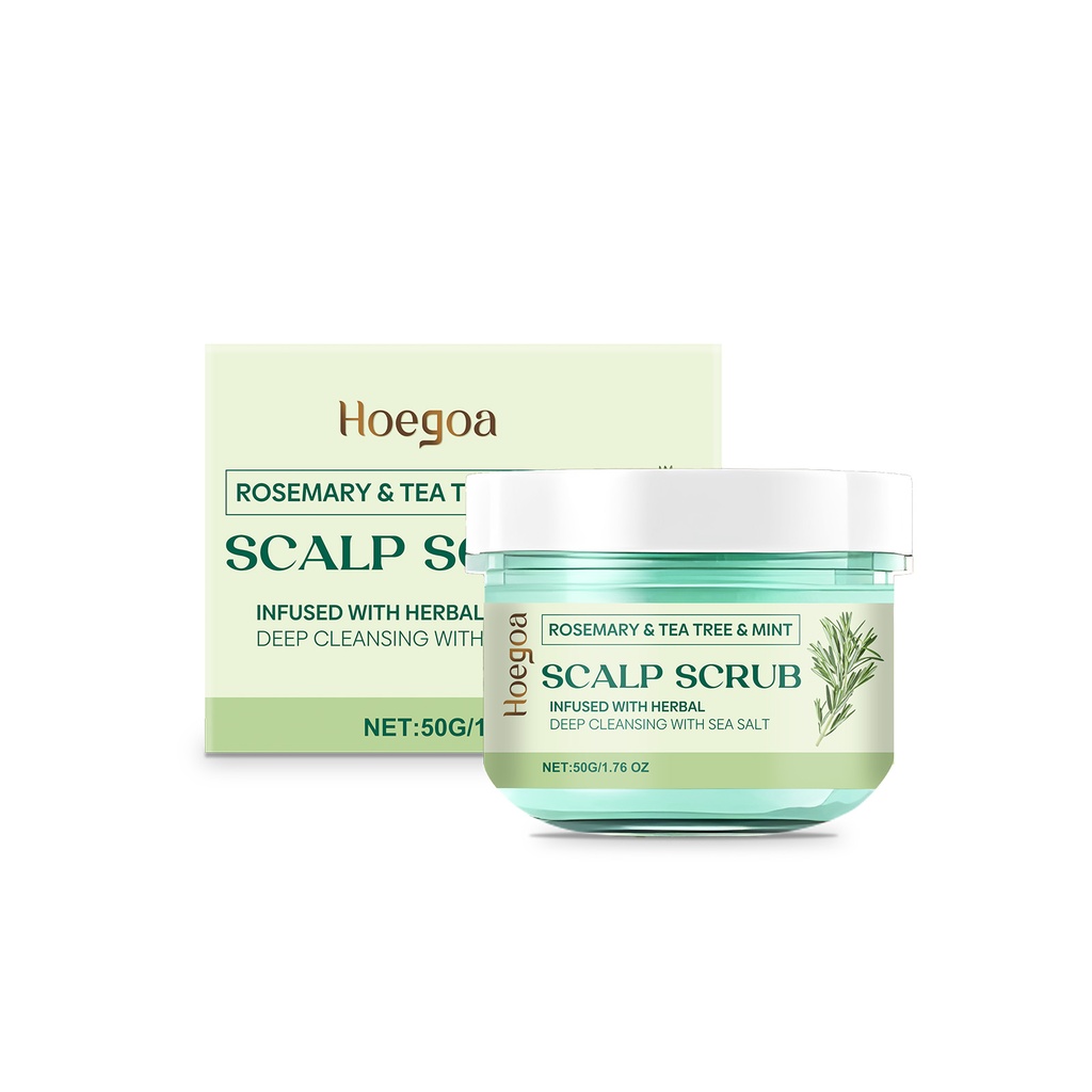 Tẩy Tế Bào Chết Tóc Hoegoa Rosemary, Dưỡng Chất Mềm Mại Và Tăng Cường Cho Tóc và Da Đầu