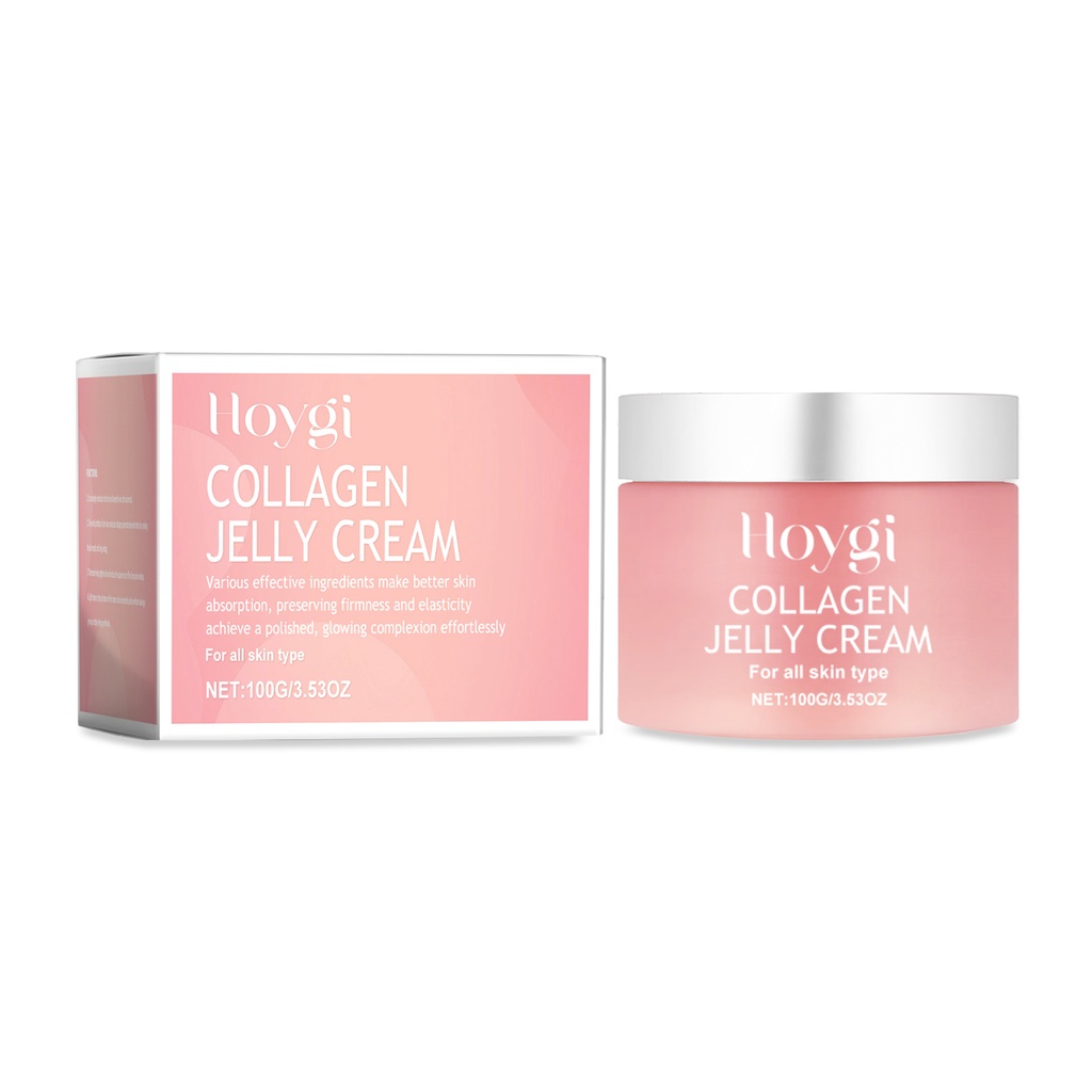 Kem Jelly Collagen Hoygi Làm Sạch Nhẹ Nhàng Các Lỗ Chân Lông và Dưỡng Ẩm và Làm Sáng Da