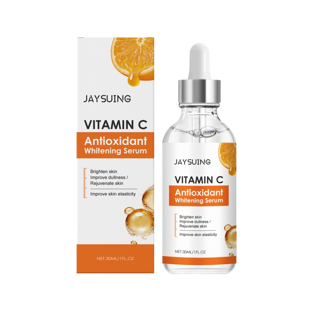 Jaysuing Vitamin C Serum giữ ẩm và nuôi dưỡng da mặt với một tinh chất mượt mà, mềm mại và bóng bẩy