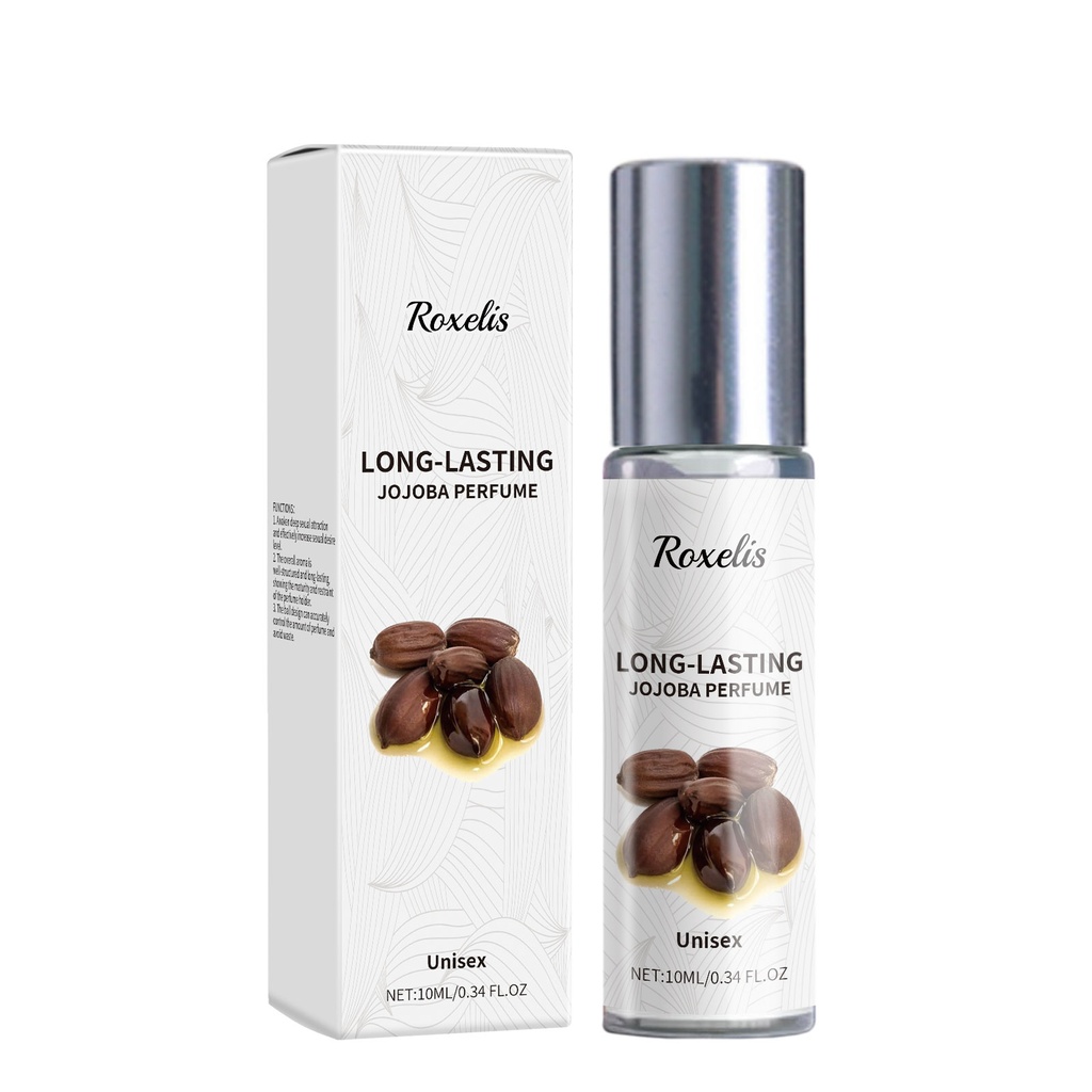 Dầu nước hoa Jojoba Roxelis, quả cầu nước hoa Jojoba, nước hoa có hương tươi mới, nhẹ nhàng và tinh tế.