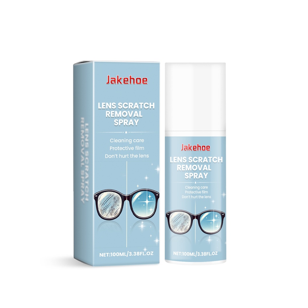 Bình xịt làm sạch vết xước kính Jakehoe, làm sạch, phục hồi kính, loại bỏ vết xước, bảo trì kính