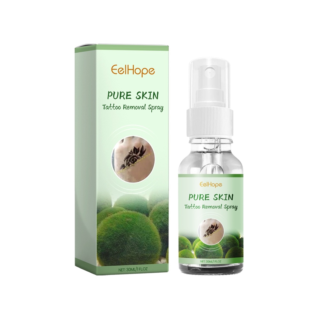 Eelhope Tattoo Cleaning Spray, Chất tẩy rửa nhẹ nhàng và phục hồi độ ẩm cho cơ thể xóa nhòa vết.