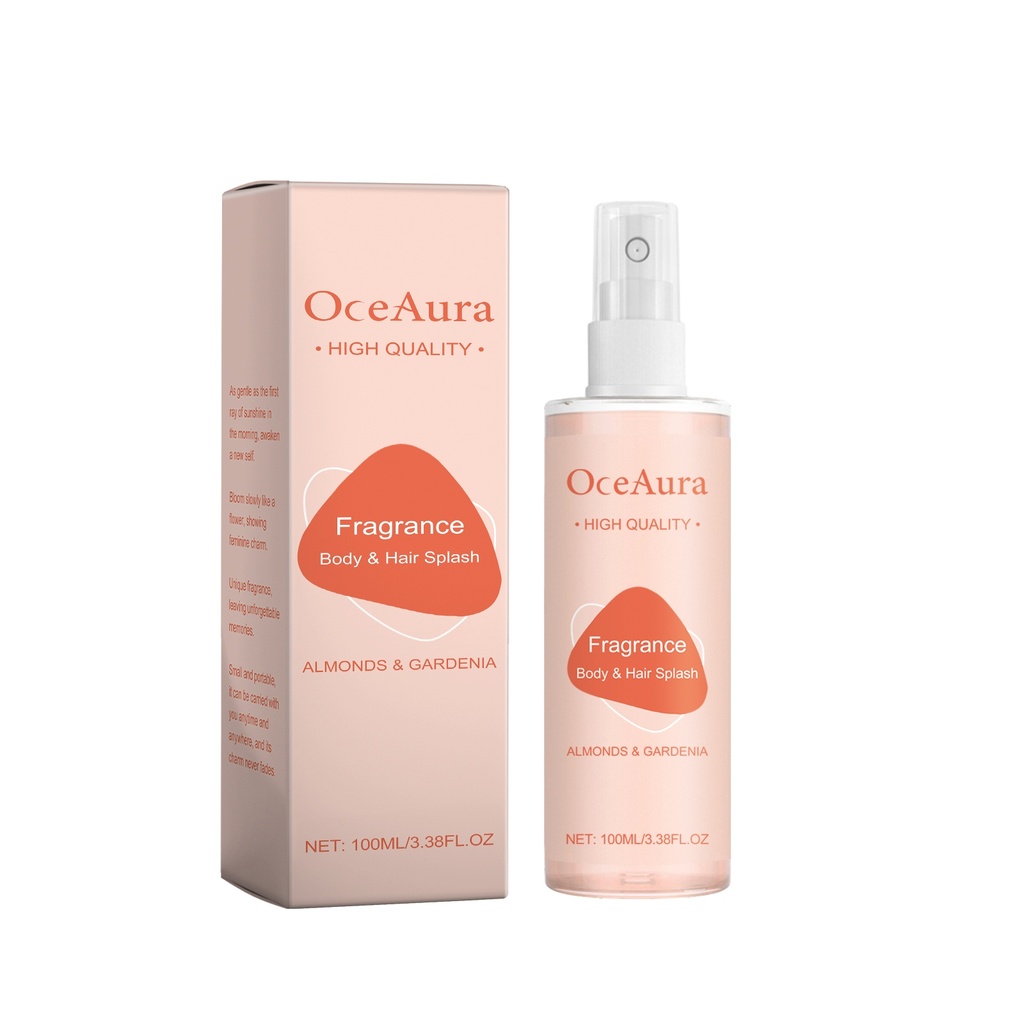 Xịt nước hoa nữ OceAura hương thơm lâu bền Eau De Toilette Rain Garden hương hoa nhài