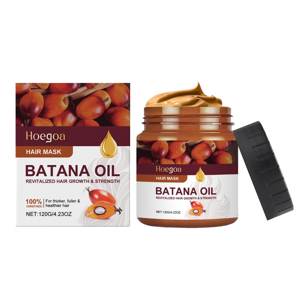 Dầu xả Hoegoa Batana Oil phục hồi tóc khô và nuôi dưỡng tóc mượt mà, sáng bóng, cấp ẩm và làm mềm sợi tóc