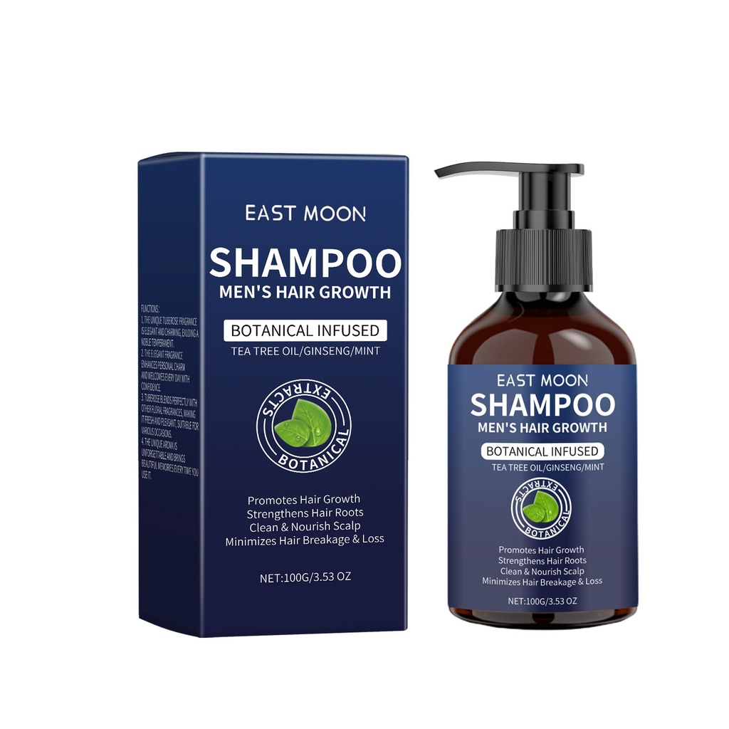 Dầu Gội Dưỡng Ẩm East Moon Dành Cho Nam, Dầu Gội Làm Sạch, Mềm Mượt, Ẩm, Bồng Bềnh Và Thơm Ngát