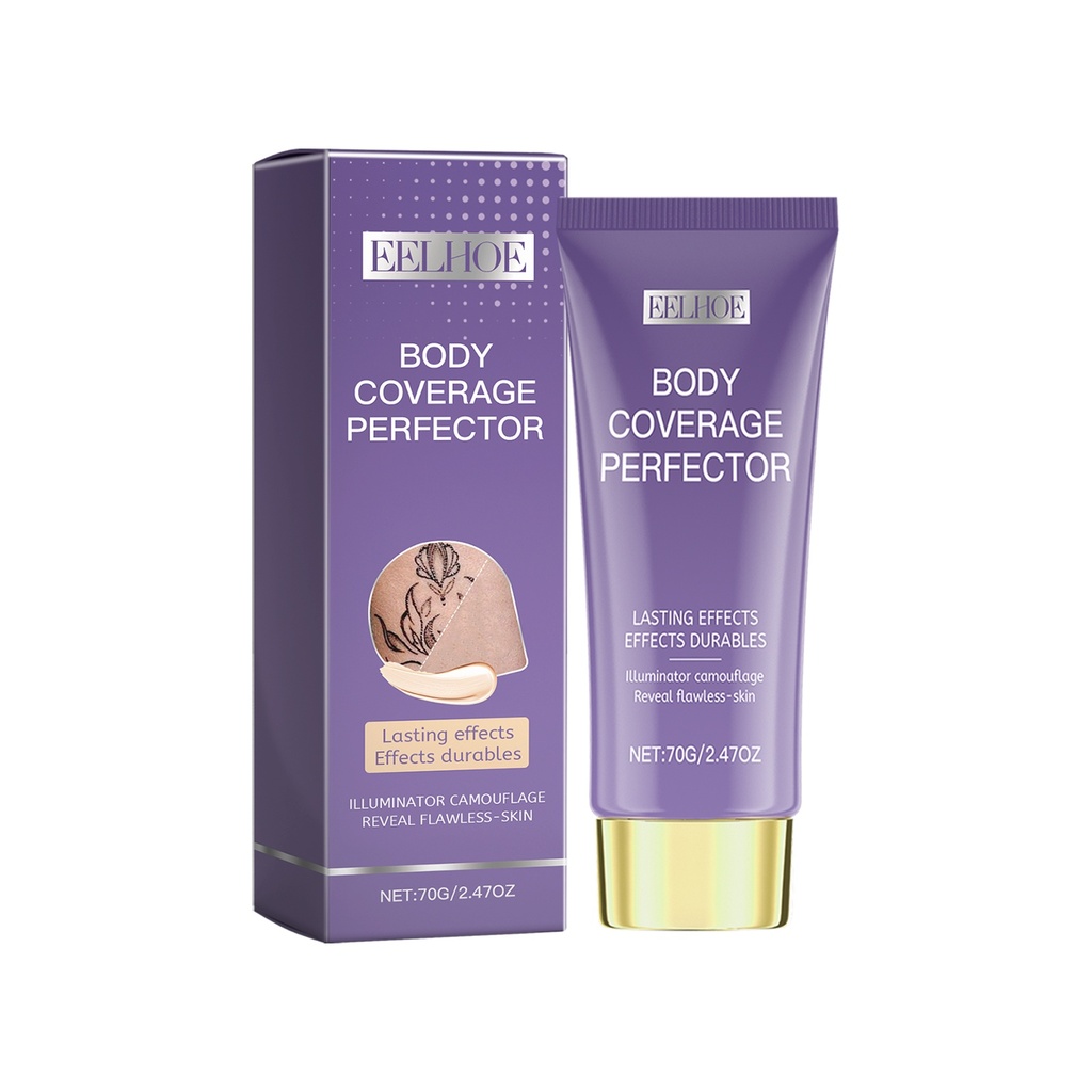 EELHOE Body Concealer Repair Cream Kem sửa chữa làn da mịn màng, che khuyết điểm vô hình, khó tẩy trang