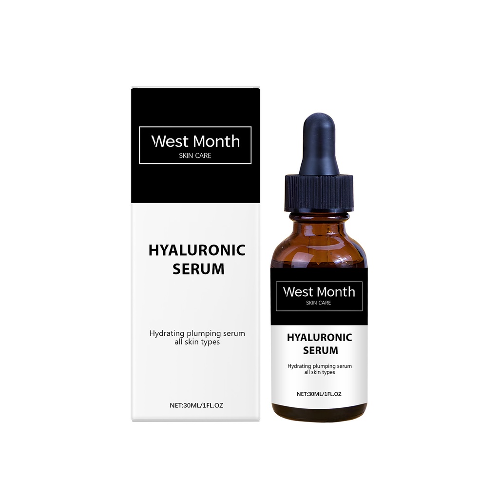 Serum Hyaluronic Acid Elastic West&Month Cải Thiện Sự Xỉn Màu Khuôn Mặt Serum Cấp Ẩm
