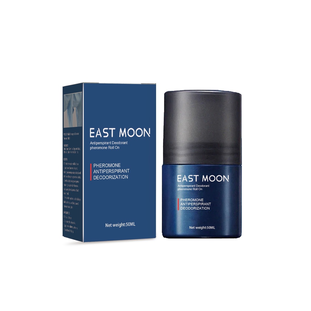 Bóng Khử Mùi Kiểm Soát Mồ Hôi East Moon, Làm Sạch Mùi Hôi Nách, Mùi Hôi Cơ Thể, Chăm Sóc Khô Lâu Dài