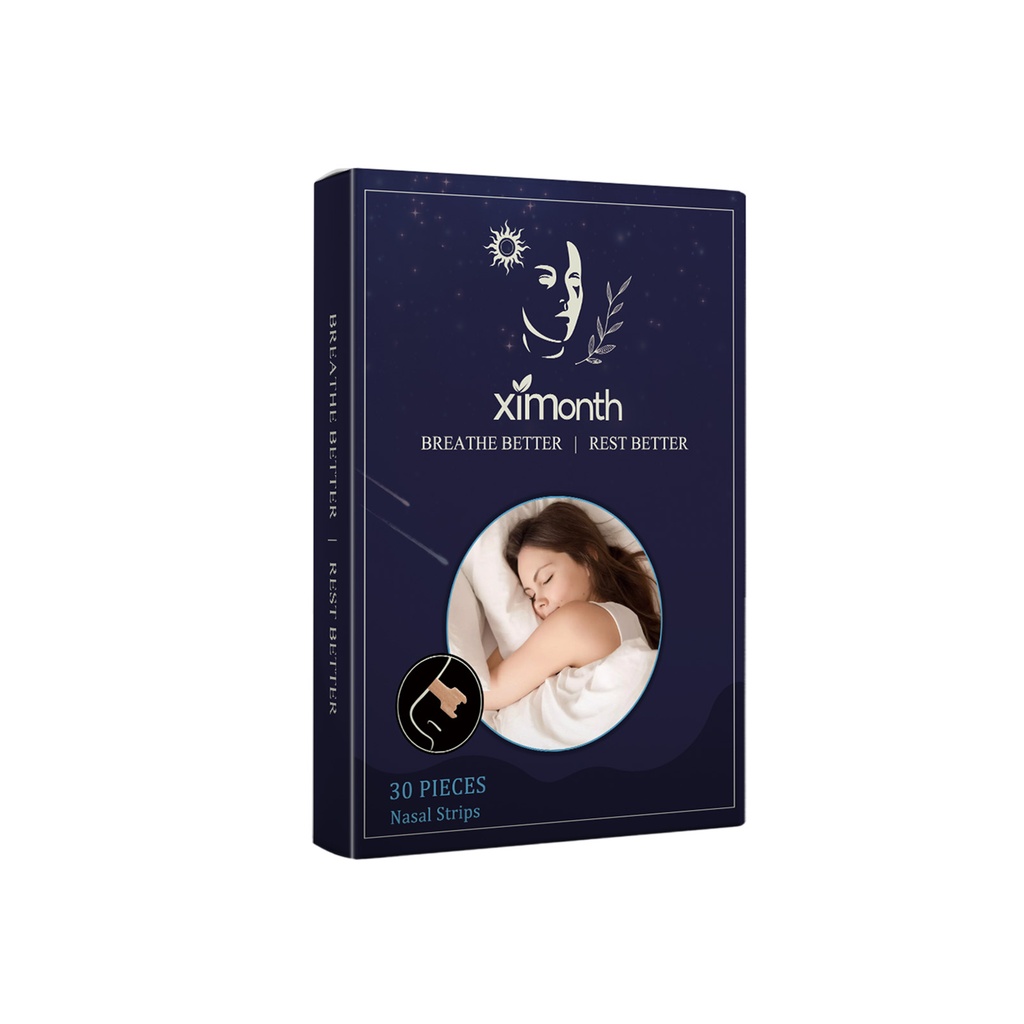 Ximonth Băng Dán Chống Ngủ Ngáy, Một Băng Dán Ngủ Thoải Mái Nhẹ Nhàng Chăm Sóc Và Giảm Ngủ Ngáy Vào Ban Đêm