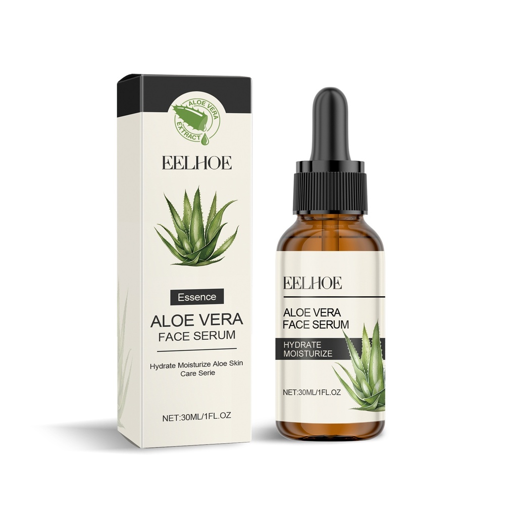 EELHOE Tinh chất chăm sóc da Aloe Vera, Tinh chất dưỡng ẩm và làm sạch da mặt