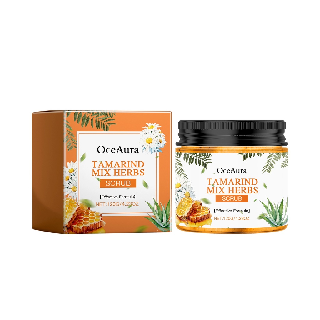 OceAura Body Scrub cấp ẩm dịu nhẹ, làm sạch, cung cấp độ ẩm và tẩy tế bào chết cho da toàn thân