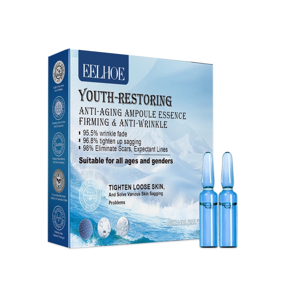 Sérum EELHOE Face Ampere Dưỡng Ẩm Hàng Ngày và Nâng Cơ, Tăng Độ Đàn Hồi Cho Da, Lotion Chăm Sóc Da Làm Mát và Dưỡng Ẩm