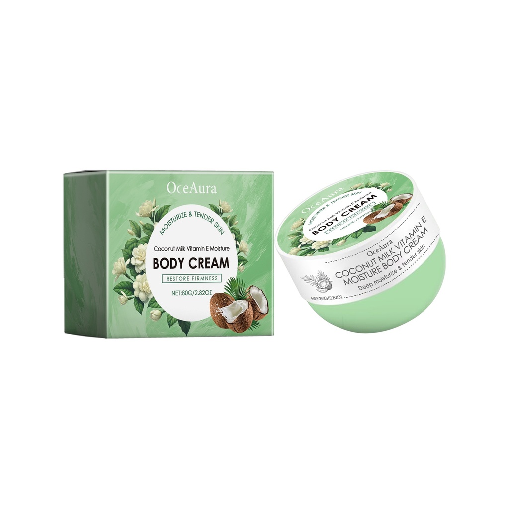 OceAura Coconut Milk Vitamin Moisturizing Body Lotion Lotion Dưỡng Ẩm Làm Sáng Nâng Cơ Thân Thể