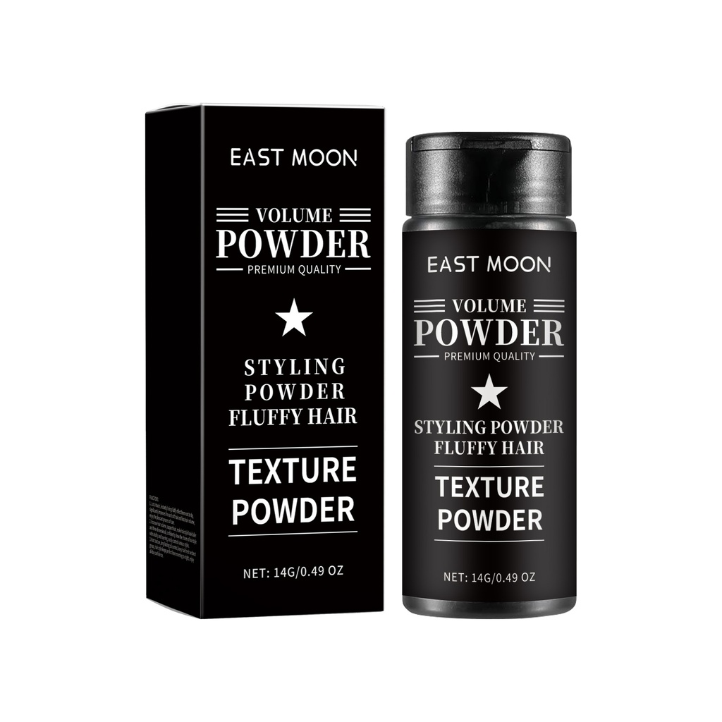 Bột tóc tự nhiên East Moon, Tóc xoăn, Tạo kiểu bồng bềnh, Làm mượt tóc frizz, Bóng tự nhiên không nhờn