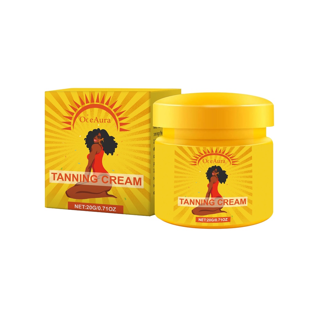 Gel làm đen dưỡng ẩm OceAura, dưỡng ẩm và tạo da rám nắng dịu nhẹ sau khi bị cháy nắng