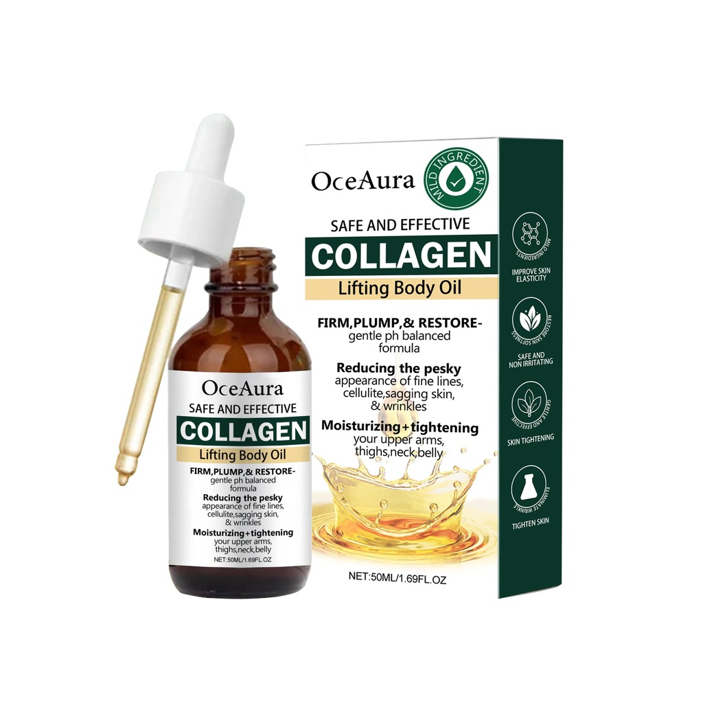 Dầu Nguyên Chất Collagen OceAura, Dưỡng Ẩm Và Cung Cấp Độ Ẩm Cho Toàn Thân