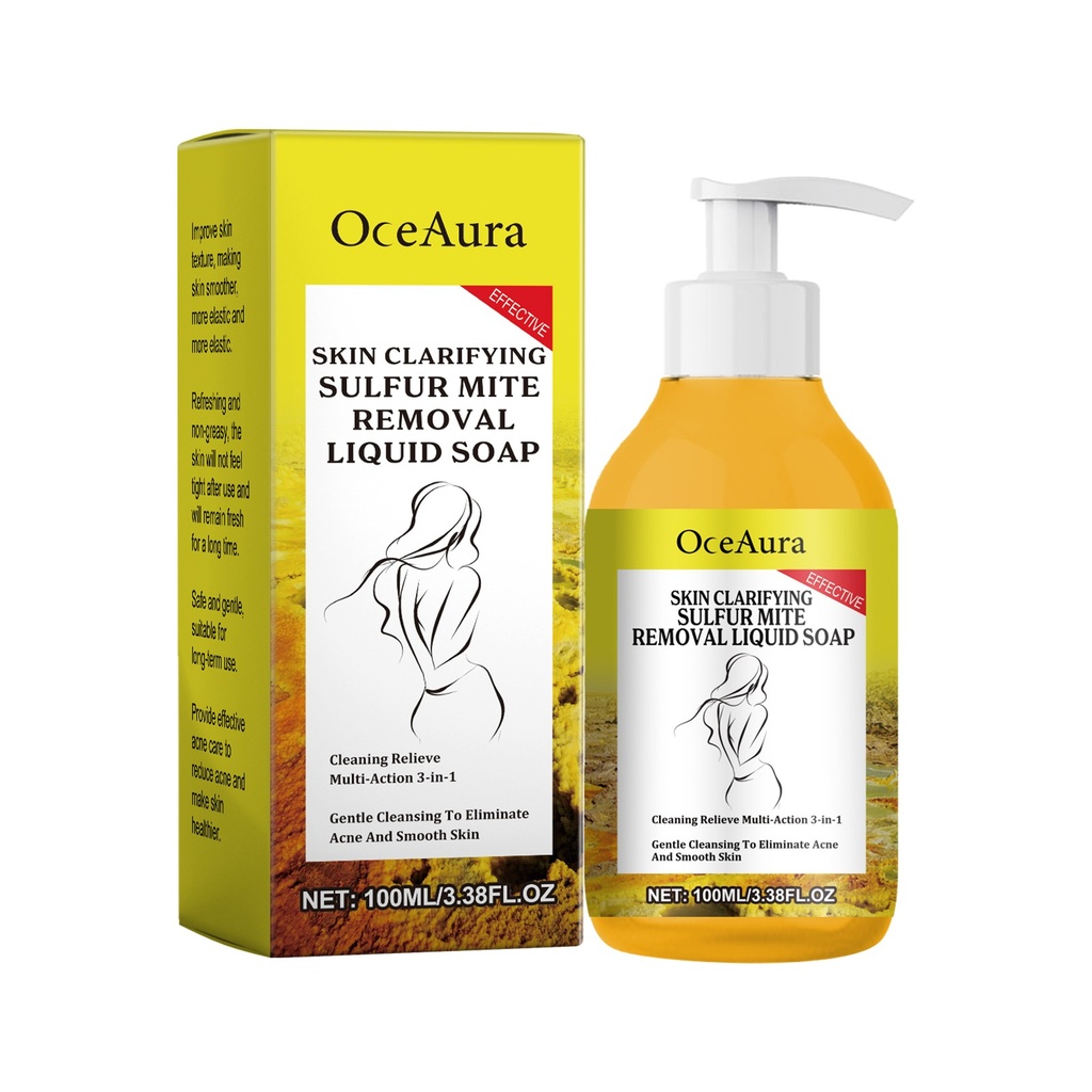 Gel tắm làm sạch cơ thể OceAura Dịu nhẹ làm sạch cơ thể, cung cấp độ ẩm và làm mềm da