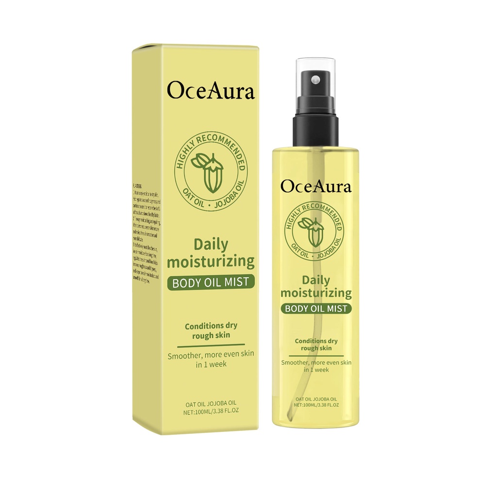 Dầu dưỡng ẩm cơ thể OceAura Vitamin E - Dầu chăm sóc cơ thể ẩm hàng ngày cho da cơ thể