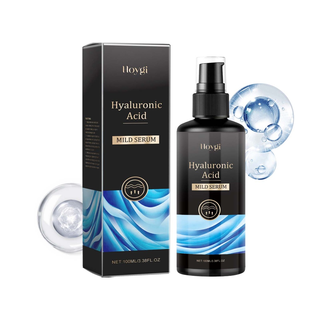 Hoygi Tinh Chất Mặt Axit Hyaluronic, Cung Cấp Độ Ẩm, Làm Dịu, Rạng Rỡ, Cung Cấp Độ Ẩm và Tăng Cường Độ Đàn Hồi