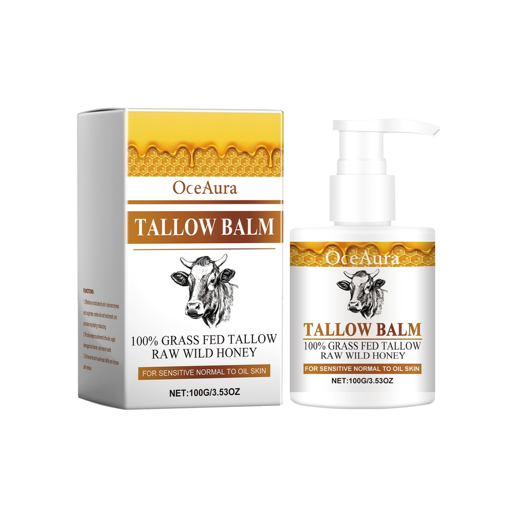 OceAura Bơ Mật Ong Cấp Ẩm Cho Da Khô, Dưỡng Ẩm Cơ Thể Khô Thoáng Không Dính