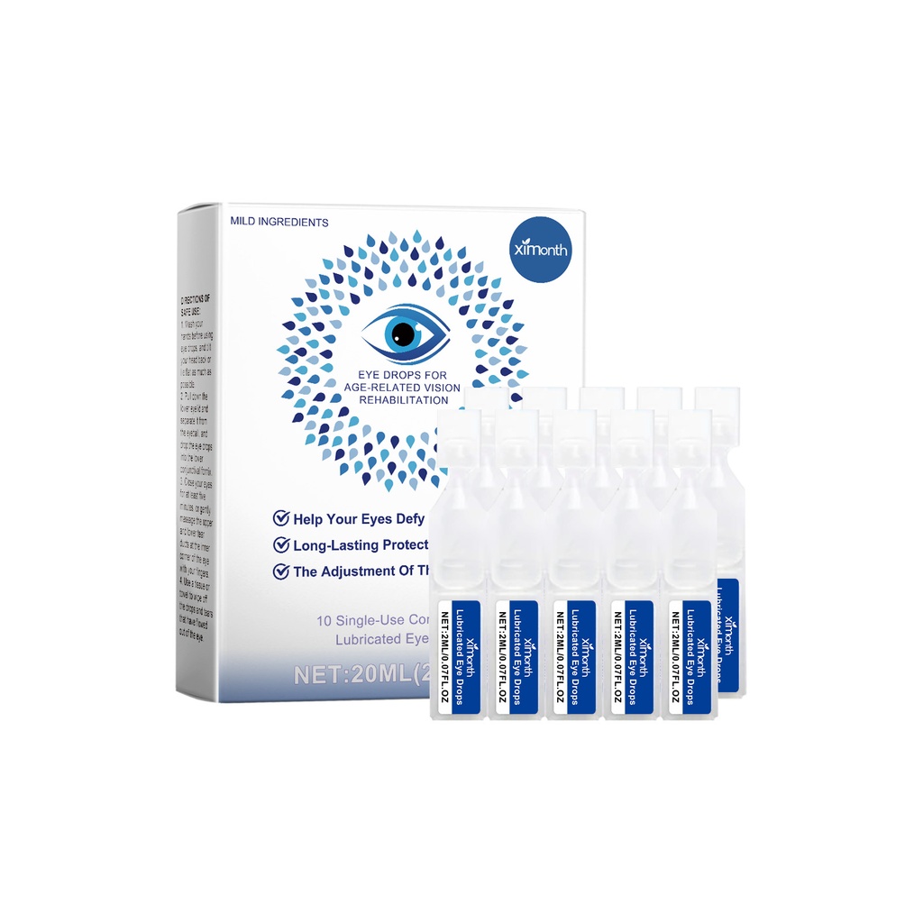 Giọt Mắt Ximonth Giảm Khô Mắt Bảo Vệ Mắt Nhẹ Nhàng