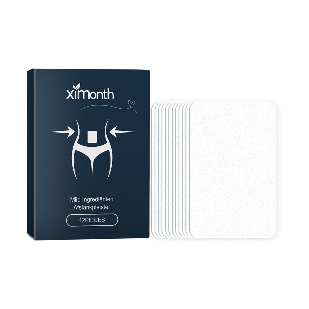 Ximonth Body Care Patch tạo dáng và làm nổi bật các đường cong của cánh tay, da bụng và miếng dán rốn của những người lười biếng