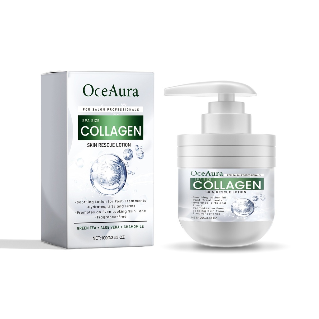 Kem Dưỡng Thể OceAura Chất Độn Collagen Làm săn chắc, Cung cấp Độ ẩm và Sửa Chữa Da Gà, Ngăn Ngừa Da Khô, Mềm Mại và Mịn Màng, Làm Sáng và Làm Đẹp Da