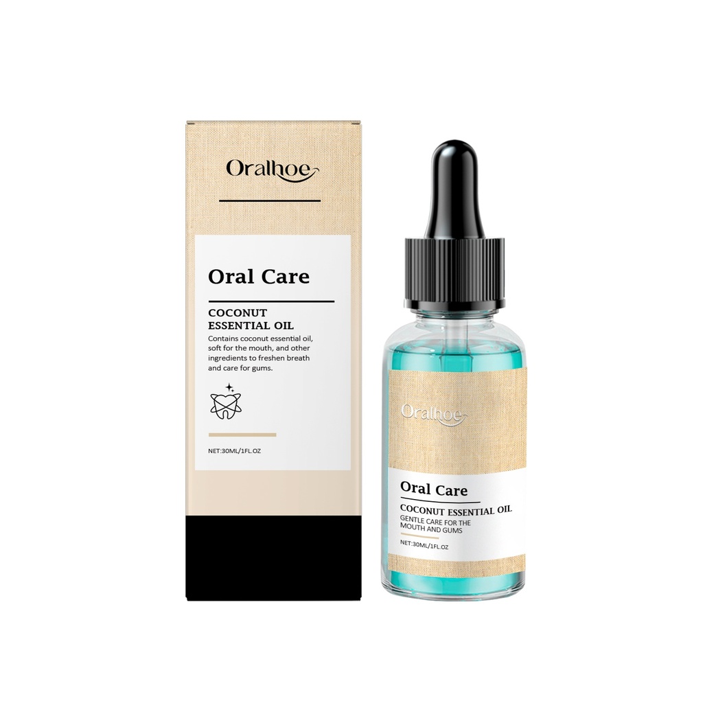 Nước súc miệng dừa Oralhoe nhẹ nhàng xoa nướu, làm sạch các cặn bẩn, làm thơm miệng và cung cấp chăm sóc miệng
